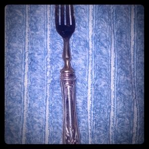 800 antique silver fork solingen brand